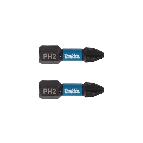 Makita B-63616 Impact Black Bit PH2, 25 mm, 2 Stück - Bricolage & Outils Amazon Allemagne à 1.73€