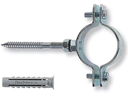 Fischer Collare in acciaio per tubi CPS-V 3/8" con vite e... - Animalerie Amazon Italie à 1.97€