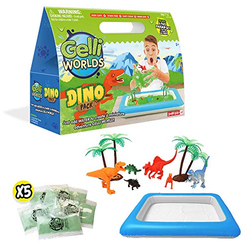 ZIMPLI - Gelli Adventures Dino Pack, 5 utilisations, 8... - Jouets & Jeux Amazon France à 17.45€
