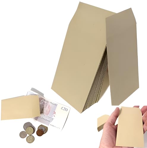Indigo® Plain Money Dinner Brown Manilla Envelopes –... - Fournitures Bureau Amazon Royaume-Uni à 0.99€