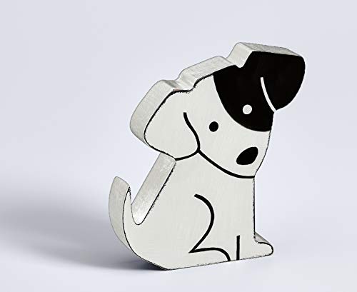 walther design Dekofigur weiss aus Holz, Hund CD199W - Amazon Allemagne à 4.49€
