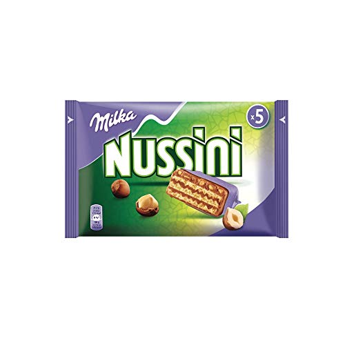 Milka Barre Chocolatées Noisettes Nussini 157 g - Épicerie en promo à 3.39€