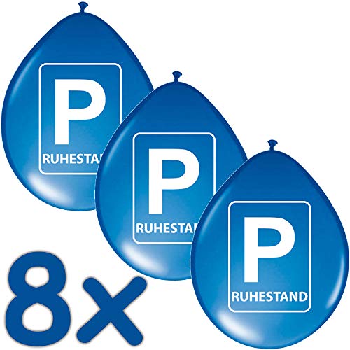 Folat - Ballons Retraite 'Ruhestand' - 8 pièces - Sports & Fitness Amazon France à 7.88€