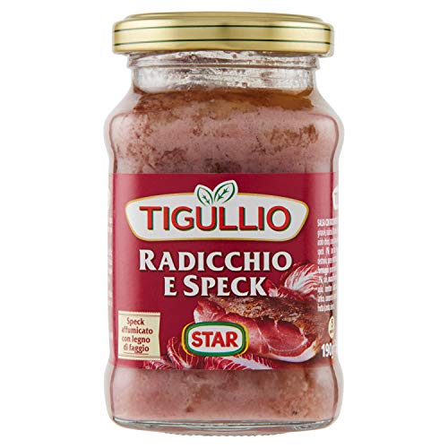 Tigullio Pesto Specialità Radicchio e Speck, 190g - Épicerie Amazon Italie à 2.22€