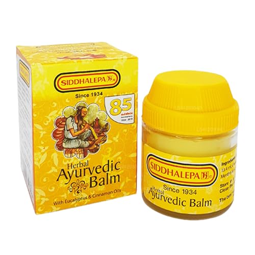 Siddhalepa® Ayurveda Ayurvedischer Kräuterbalsam (100g) - Bricolage & Outils Amazon Allemagne à 28.00€
