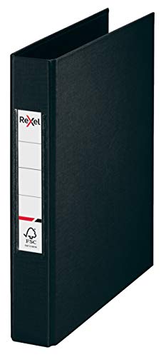 Rexel 2115558 Classeur à anneaux A5 Noir 25 mm 2 anneaux... en promo à 4,13€ (-63%) sur Amazon FR