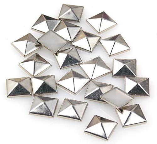 BORCHIA QUADRATA PIRAMIDE 10mm GRIGIO ARGENTO - 12pz... - High-Tech & Électronique Amazon Italie à 2.00€