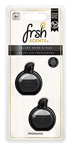 FRSH Scents FR9156 Velvet Rose & Oud x2 Mini Vent Clip... - Bon plan à 2.99€