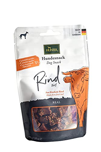 HUNTER Real Tentempié para Perros, sin Cereales, sin... - Auto & Moto Amazon Espagne à 3.55€