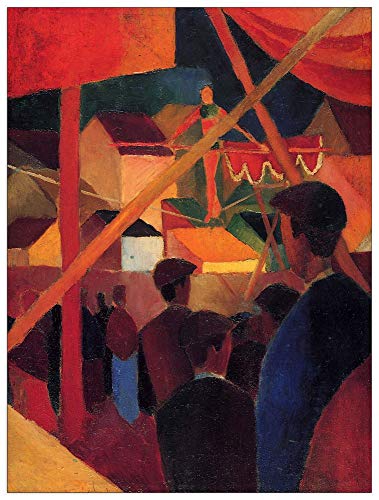 ArtPlaza TW91422 Macke August Tightrope Decorative Panel... - Maison & Cuisine Amazon Italie à 85.06€
