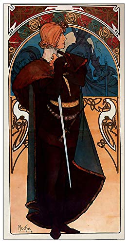 ArtPlaza Mucha Alphonse-Hamlet Pannello Decorativo, Legno... - Maison & Cuisine Amazon Italie à 115.08€