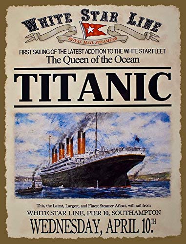 Novelty Retro Vintage Wall tin Plaque 20x15cm - Ideal for... - Maison & Cuisine Amazon Royaume-Uni à 0.99€