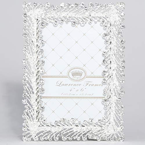 Lawrence 4x6 Jasmond Silver Metal Frame with Crystal Spray... - Home & Kitchen Amazon Germany à 9.30€