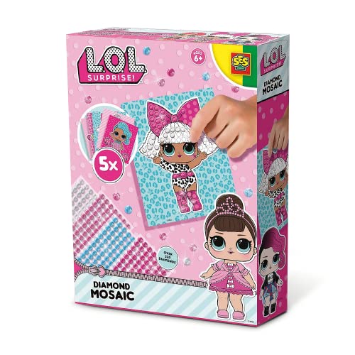 SES Creative- L.O.L. Surprise Mosaïque de Diamants, Unique... - Jouets & Jeux en promo à 6.00€