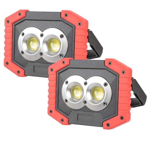 OTYTY Lot de 2 projecteurs de travail LED portables... en promo à 46,16€ (-65%) sur Amazon FR