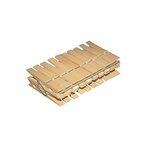 ECO Natural by York Holzklammern, langlebig... - Maison & Cuisine Amazon Allemagne à 2.31€