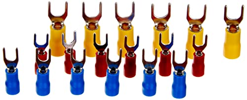 UNITEC Juego de terminales de Horquilla ISO 1,5/2,5/6 mm²... - Bricolage & Outils Amazon Espagne à 4.49€