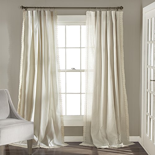 Lush Decor Window Curtains Panel Set for Living, Dining... - Home & Kitchen Amazon UK à 22.84€