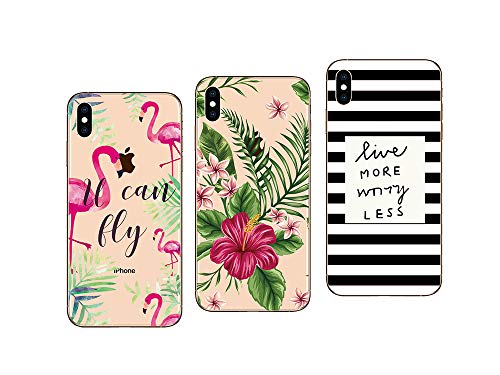 NOVAGO iPhone XS MAX Packung mit 3 Schutzhülle mit... - High-Tech & Électronique en promo à 2.25€