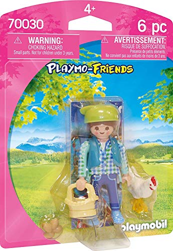 Playmobil - 70030 - Fermière avec Poule - Jouets & Jeux Amazon France à 4.75€