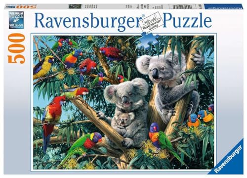 Ravensburger - Puzzle Koala nell'Albero, 500 Pezzi, Idea... - Jouets & Jeux en promo à 9.99€