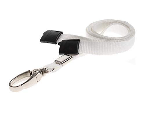 ALG ID Cards® 10mm White Lanyard with Safety Breakaway &... - Home & Kitchen Amazon UK à 1.60€