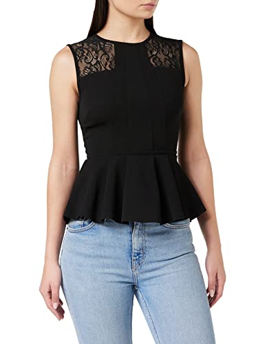 Morgan Débardeur Bretelles Larges à Dentelle Noir XS en promo à 14,27€ (-59%) sur Amazon FR