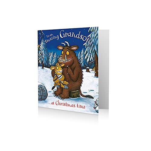 The Gruffalo GRX05 Grandson Christmas Card - Auto & Moto Amazon Royaume-Uni à 1.49€