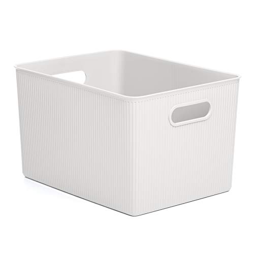 TATAY Plastic Storage Basket 22 L Baobab | Organizer Box |... - Home & Kitchen Amazon UK à 9.89€