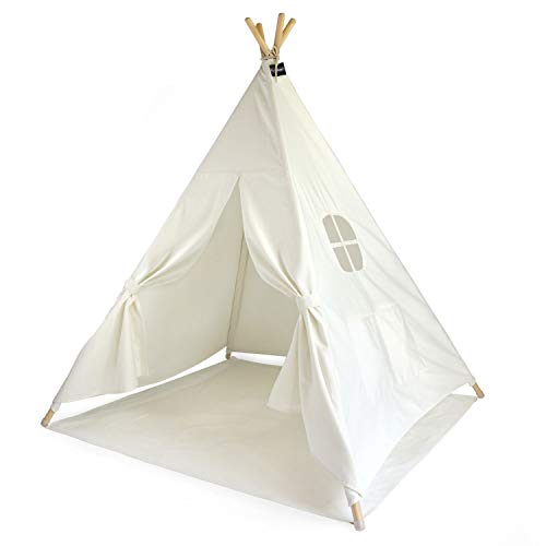 Hej Lønne Tipi Zelt für Kinder mit Bodenmatte 120 x 120 x... - Toys & Games Amazon Germany à 21.67€