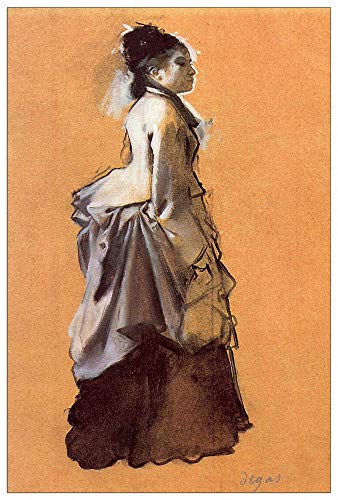 ArtPlaza TW93124 Degas Edgar Young lady in the road costume... - Maison & Cuisine en promo à 90.06€