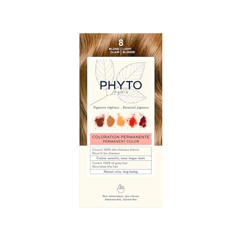 Phyto Paris - Coloration Cheveux Permanente 8 Blond Clair... en promo à 5,54€ (-30%) sur Amazon FR
