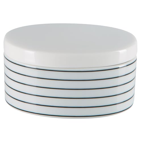 Spirella Boite à Cotons Porcelaine VISBY Noir & Blanc - DIY & Tools Amazon France à 7.03€