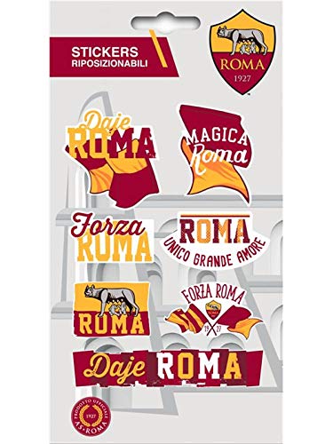 VD - Imagicom - Adesivi Piatti GRAFICHE - AS Roma - Mode & Vêtements Amazon Italie à 4.27€