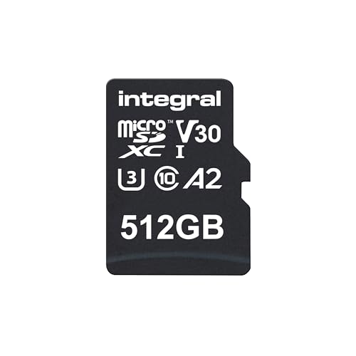 Integral 512GB microSD Card Premium High Speed 4K Video... - High-Tech & Électronique en promo à 43.75€