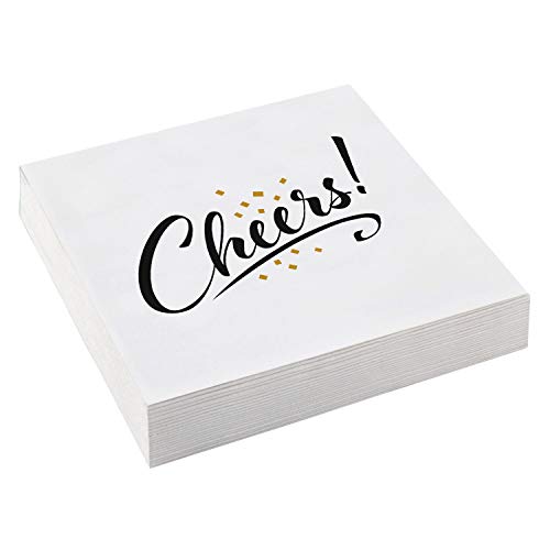 Amscan 9903730 - Servietten Cheers Golden Wishes, 20 Stück... - Home & Kitchen Amazon Germany à 2.99€