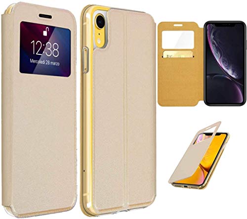 Coque Protection Porte Carte pour Apple iPhone XR, Or - High-Tech & Électronique Amazon Espagne à 8.09€