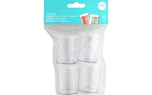 We R Memory Keepers 660430 Snap Lid Jars Einmachgläser... - Maison & Cuisine Amazon Allemagne à 15.40€