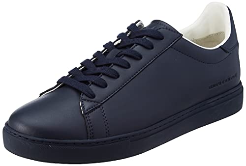 Armani Exchange Scarpe da Ginnastica in Pelle Liscia Blu... - Auto & Motorcycle Amazon Italy à 83.39€