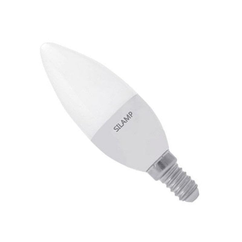 SILAMP Ampoule LED E14 8W 220V C37 180° - Blanc Neutre... - Maison & Cuisine Amazon France à 1.89€
