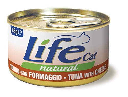 Life Cat Tonno Naturale con Formaggio, lattina 85g en promo à 2,95€ (-0%) sur Amazon IT