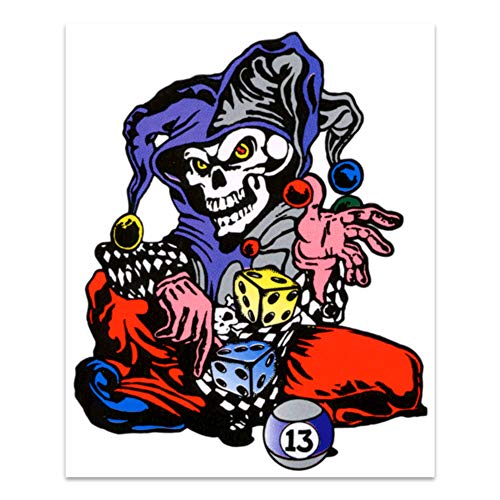 4R Quattroerre.it Sticker Joker 14 x 16 cm - Bon plan à 5.71€