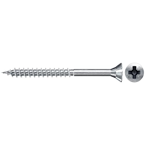 fischer Tornillo de aglomerado 6,0 x 120 cabeza avellanada... - Amazon Espagne à 20.35€