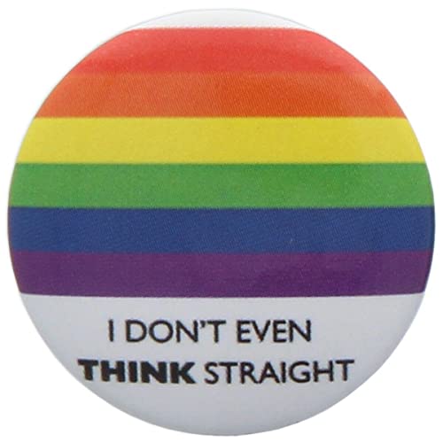 Pyramid Pride - I Don?T Even Think Straight (Pin Badge... - High-Tech & Électronique en promo à 1.92€