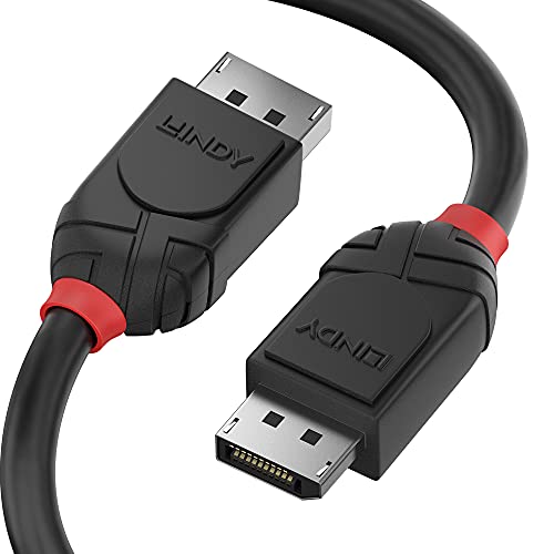 Lindy 1.5m DisplayPort 1.2 Cable, Black Line - High-Tech & Électronique en promo à 6.42€