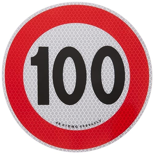 Contrassegno Limite Velocità 100 km/h Adesivo Omologati EU - Amazon Italy à 8.74€
