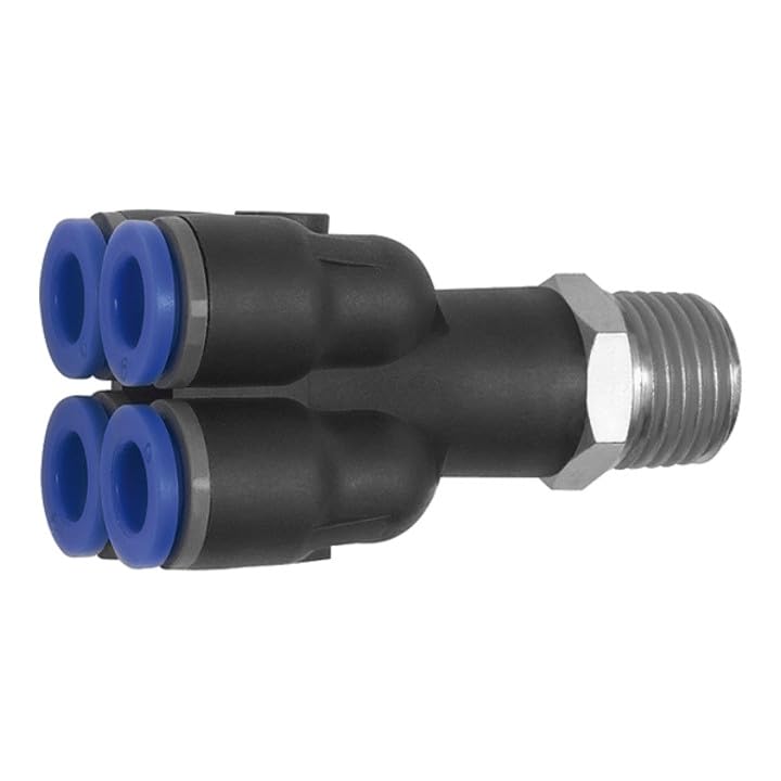 RIEGLER 109791-217.014-4 Mehrfachverteiler »Blaue Serie«... - Amazon Germany à 4.01€