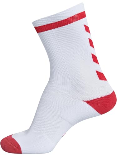 hummel Elite Chaussettes basses d'intérieur, Blanc/rouge... - Mode & Vêtements Amazon France à 4.78€
