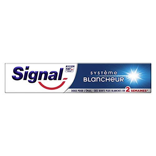 Signal Dentifrice Système Blancheur, Blancheur Naturelle... en promo à 3,44€ (-83%) sur Amazon FR