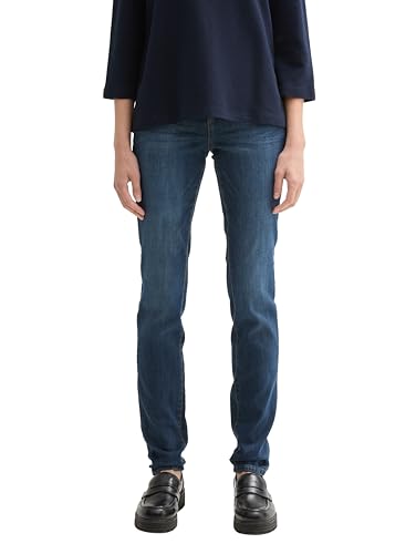 TOM TAILOR 202212 Alexa Slim Vaqueros para Mujer, Azul... - Bon plan à 13.98€